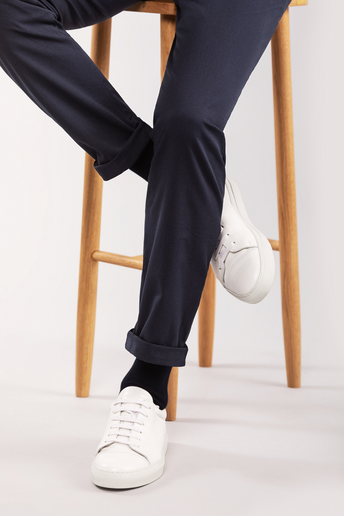 LePantalon: Navy Blue Chinos Trousers