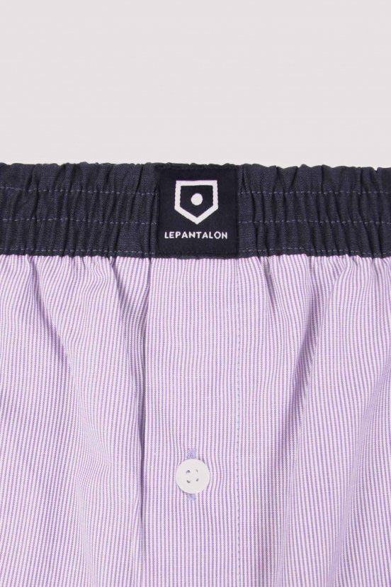 Violet Stripes Boxer Shorts