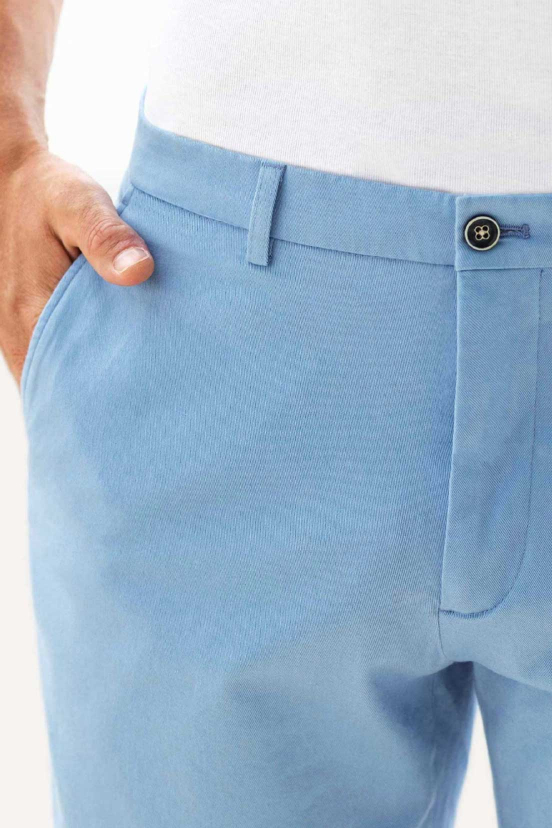 Pastel Blue Bermuda Shorts